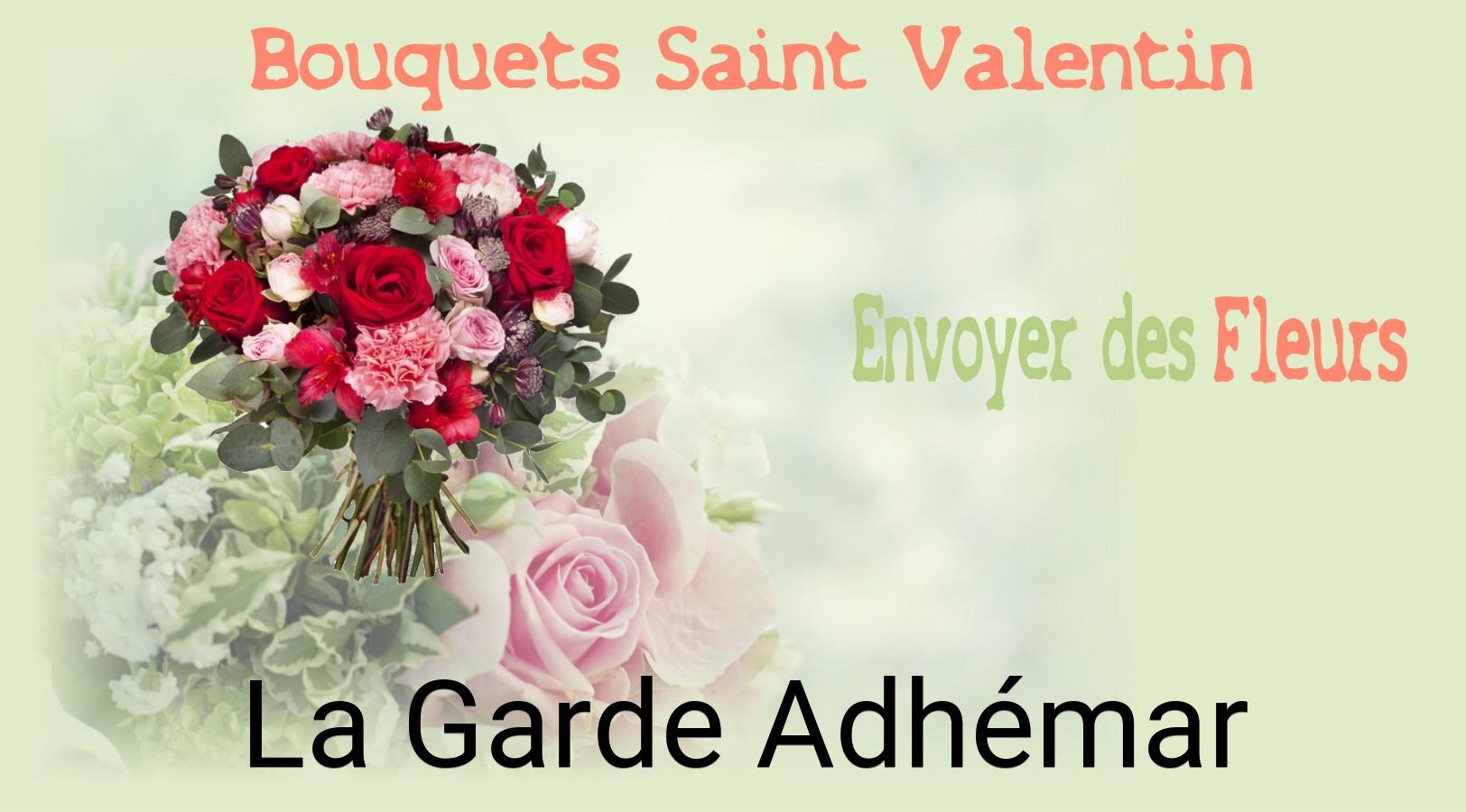 Roses de Saint-Valentin livrées à La Garde-Adhémar